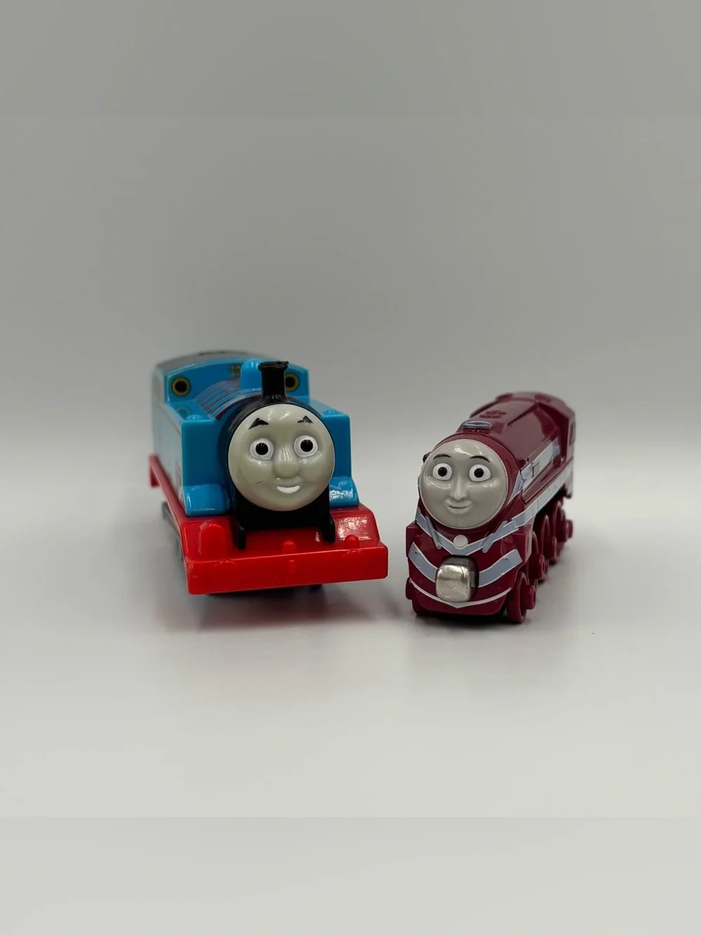 Y2K Thomas the Train & Friends Toy Lot- Motorized Thomas & Caitlin Diecast Train